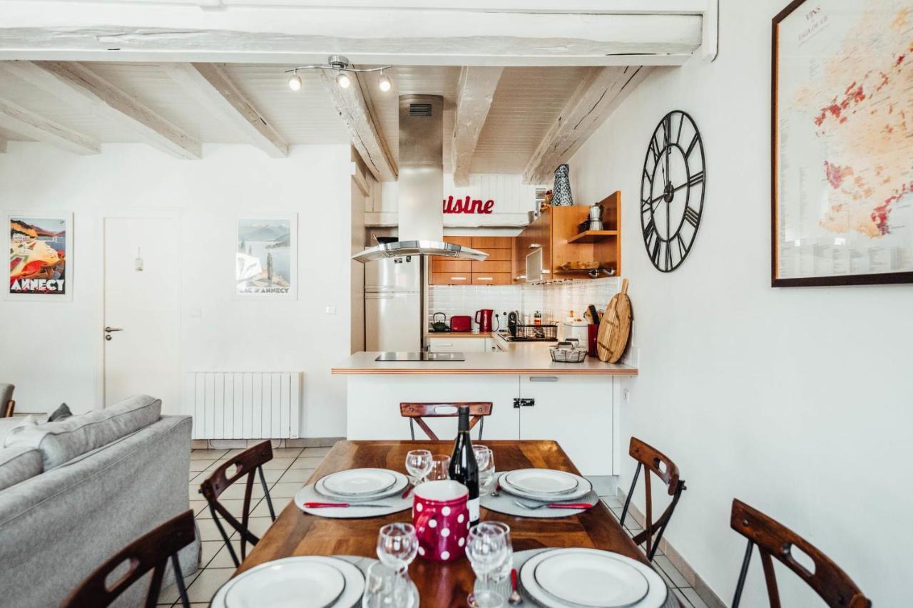Le White Flat Exceptionnel Proche Lac Apartment Annecy Ngoại thất bức ảnh
